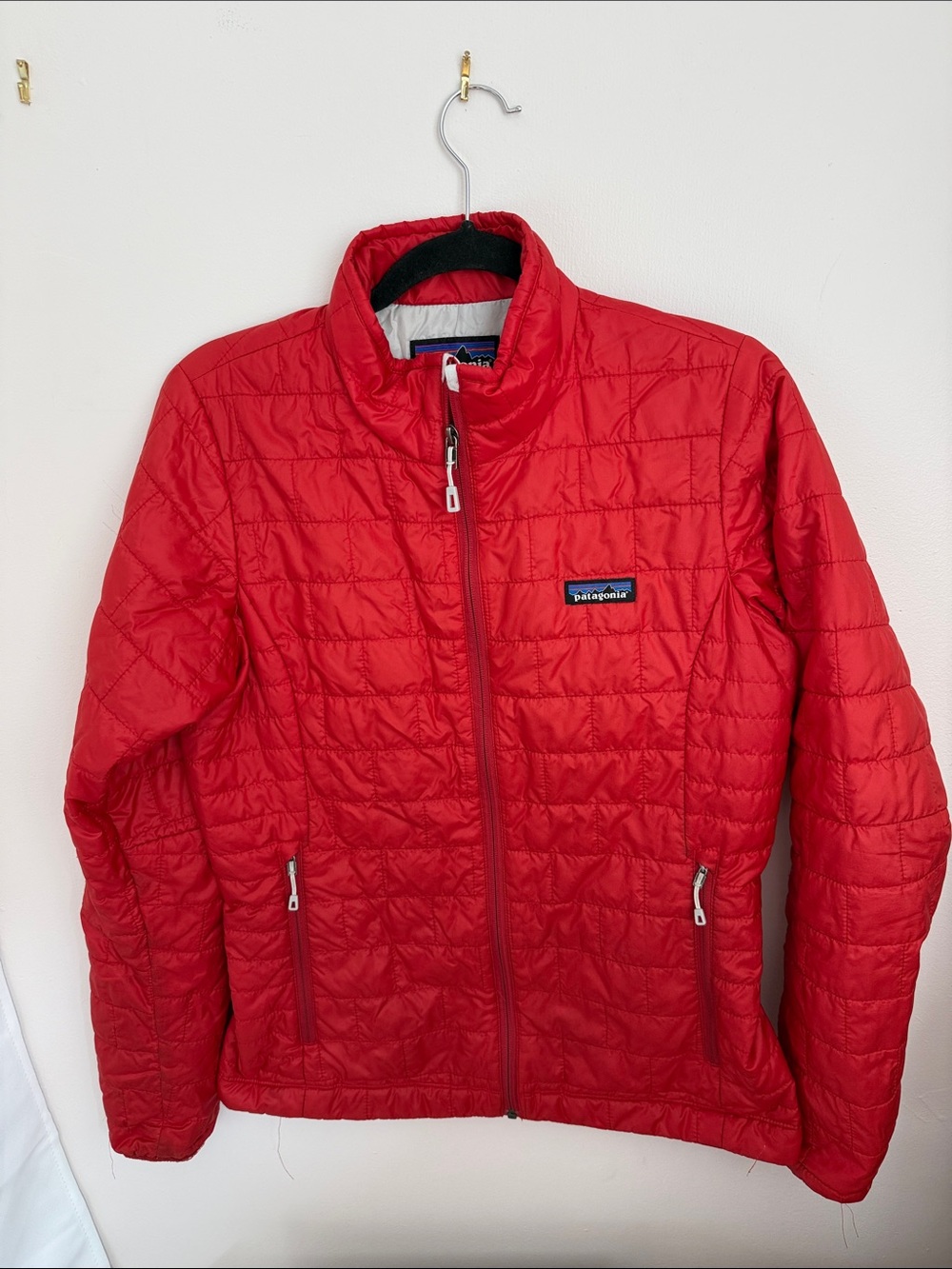 Patagonia Red Quilted Lightweight Jacket